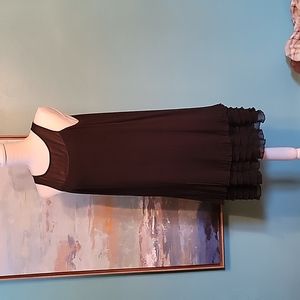 Black A line dress